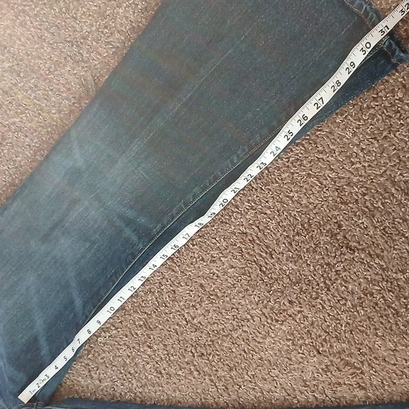 7 For All ManKind Bootcut Denim Jeans Size 31 - Picture 11 of 16